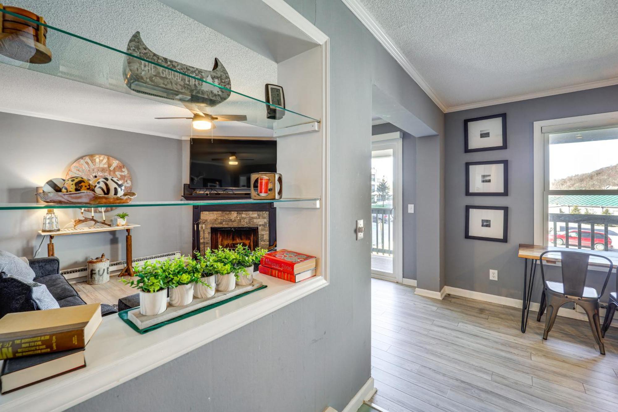 Beech Mountain Condo Near Hiking And Mountain Biking エクステリア 写真